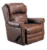 Lane Brown Leather Recliner